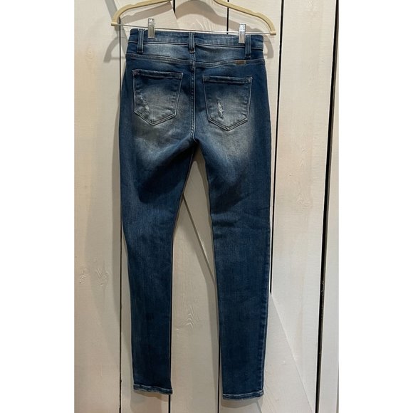 Kancan hi rise distressed skinny jean 27 - Picture 6 of 6